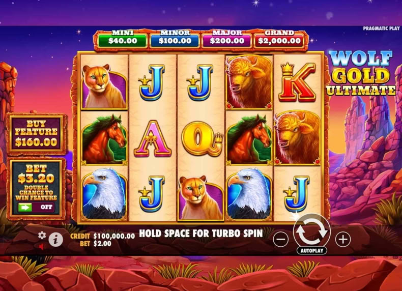 Wolf Gold Ultimate game - play for free