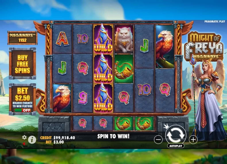 Might of Freya Megaways™ game - play for free