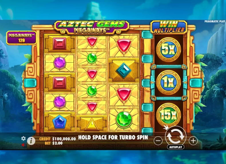 Aztec Gems Megaways™ game - play for free