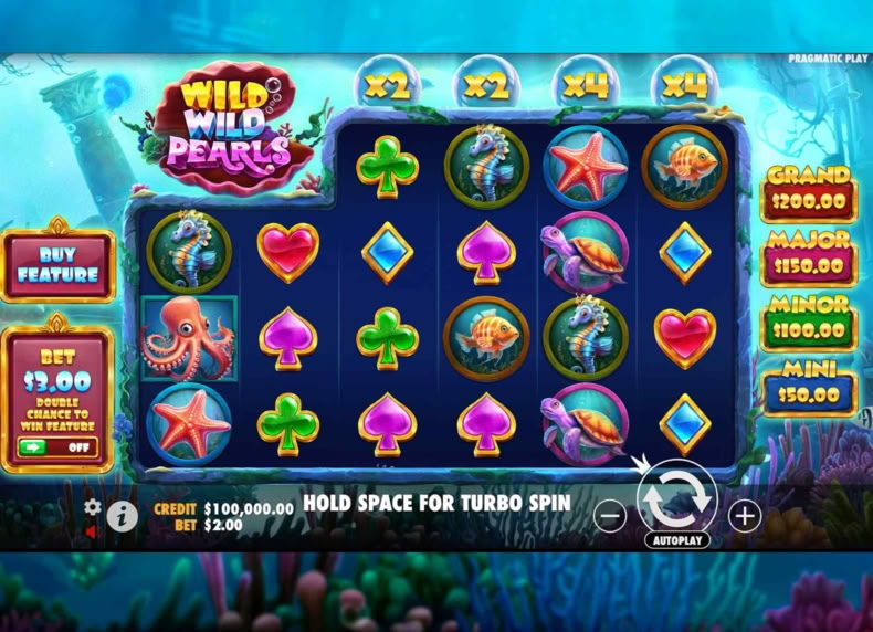 Wild Wild Pearls game - play for free