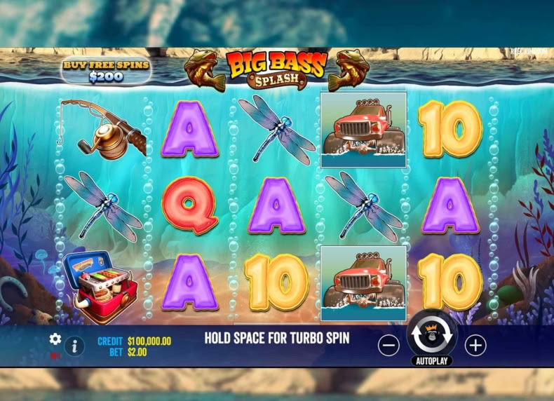Bigger Bass Splash game - play for free