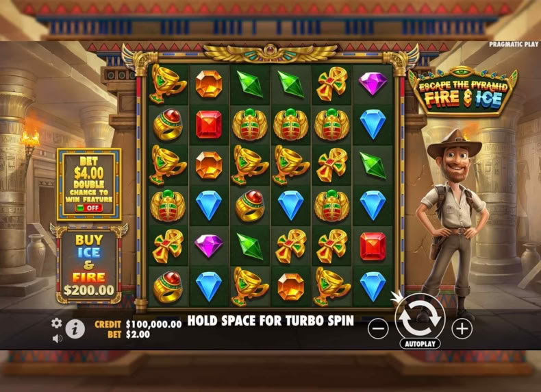 Escape the Pyramid – Fire & Ice game - play for free