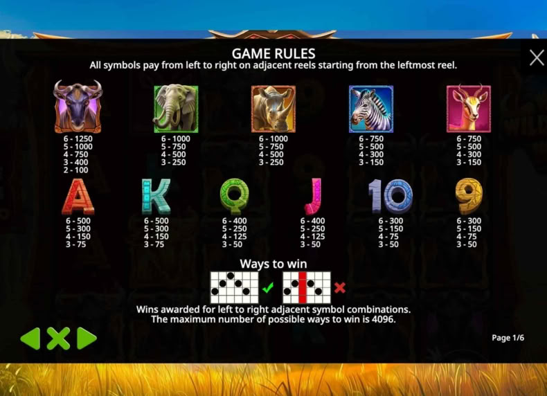 Wild Wildebeest Wins Slot by Pragmatic Play - play free or at online casinos