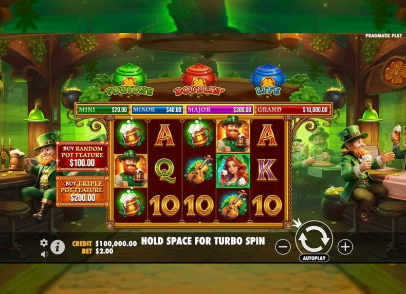 Lucky’s Wild Pub game - play for free