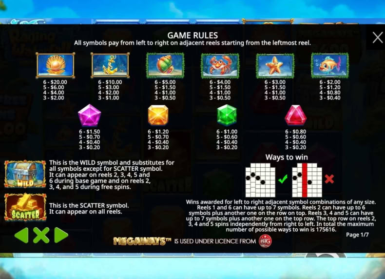 Raging Waterfall Megaways™ Slot by Pragmatic Play - play free or at online  casinos