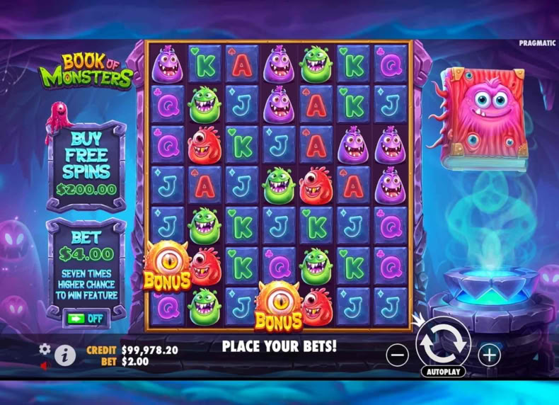 Book of Monsters game - play for free