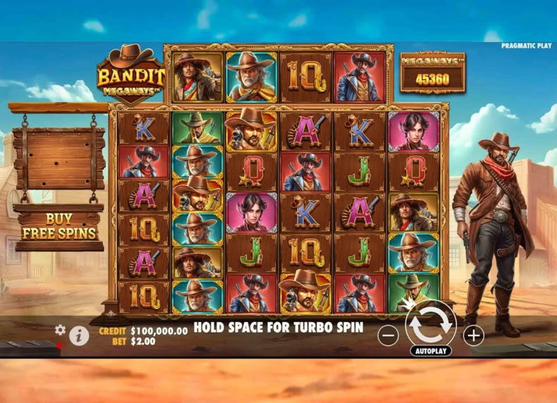 Bandit Megaways™ game - play for free