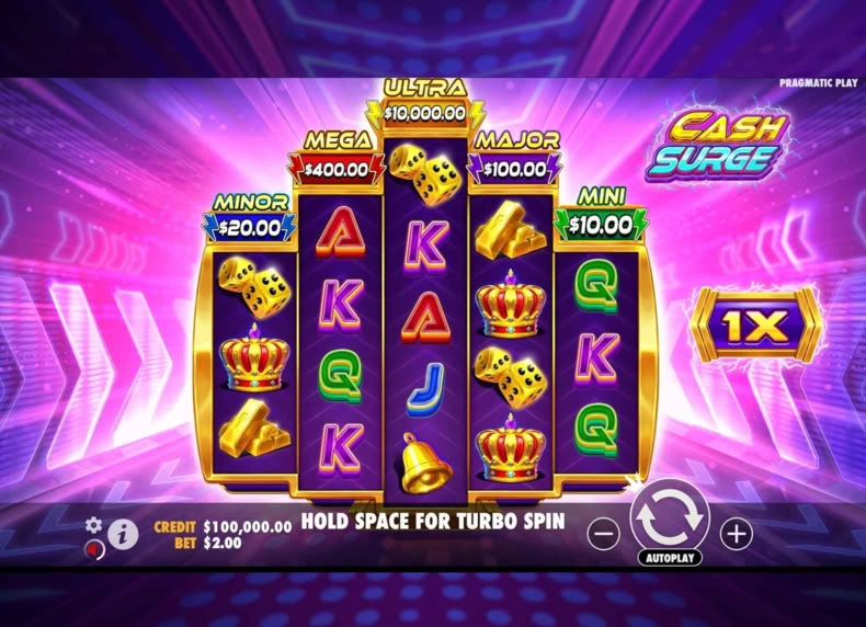 Cash Surge game - play for free