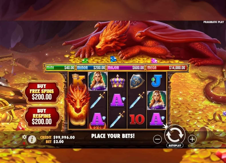 Sleeping Dragon game - play for free