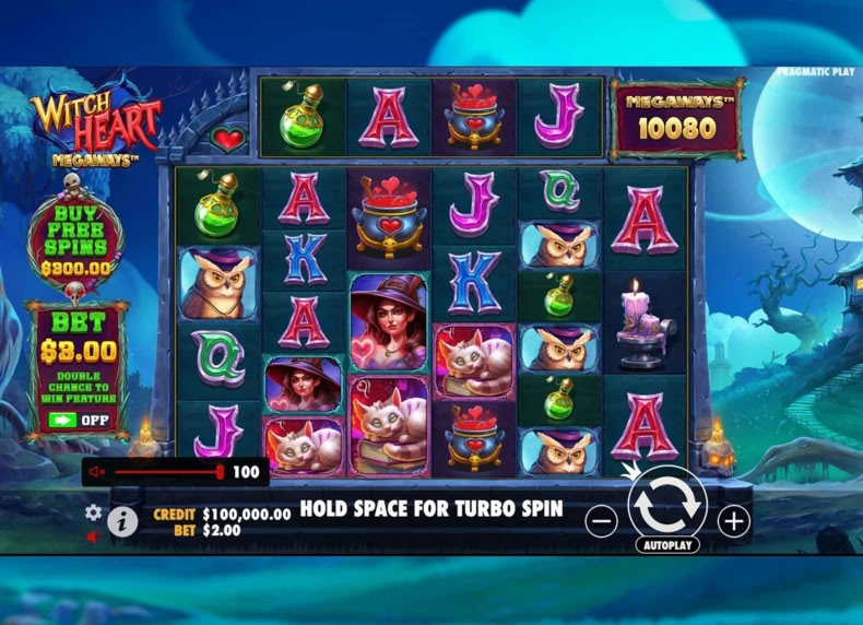 Witch Heart Megaways game - play for free
