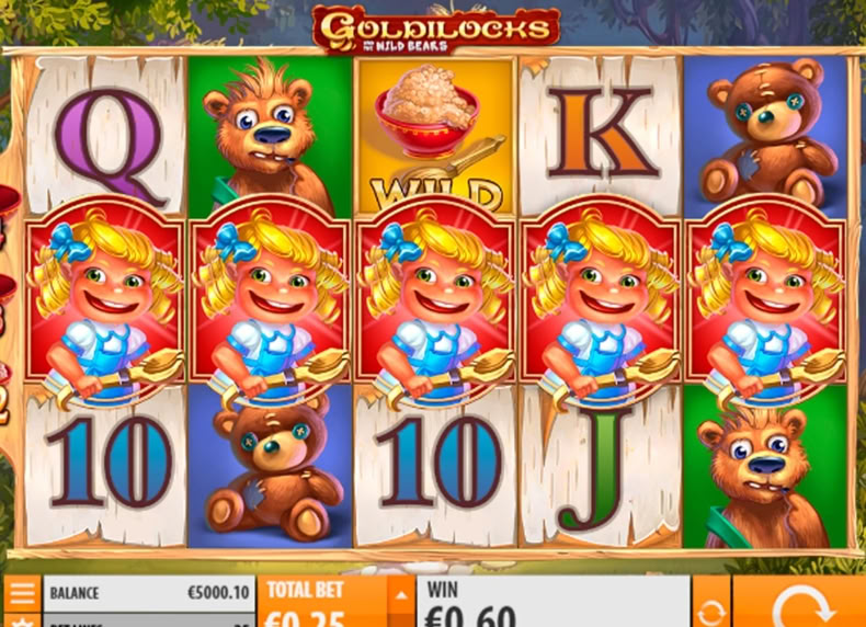 Goldilocks and the Wild Bears game - play for free