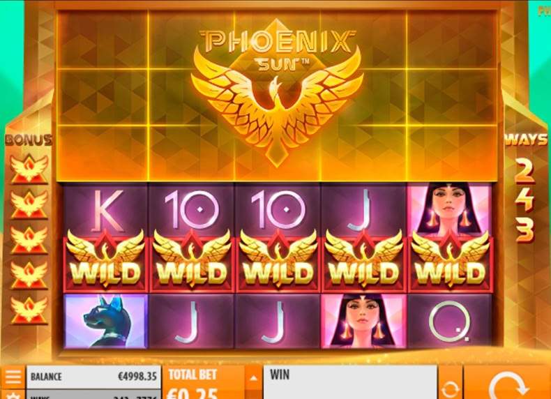 Phoenix Sun game - play for free