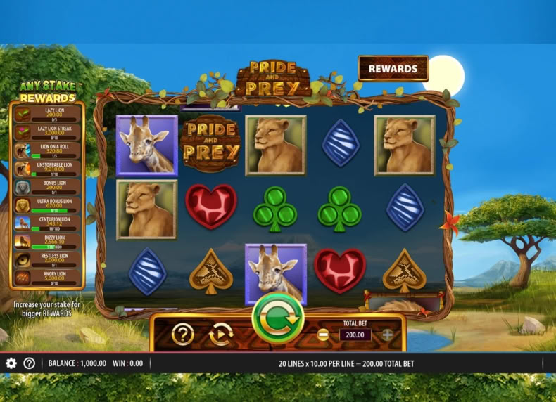 Pride and Prey game - play for free