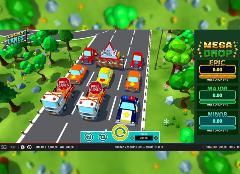 Lucky Lanes game - play for free