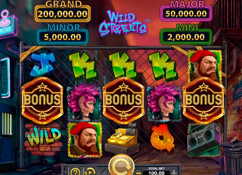 Wild Streets game - play for free