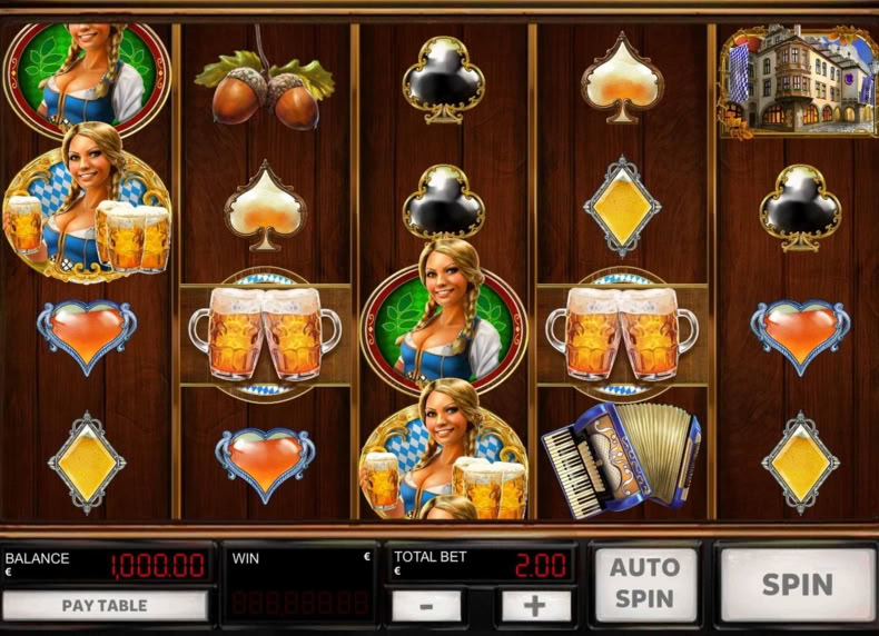 Heidi at Oktoberfest game - play for free
