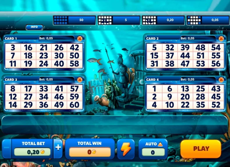 Gold of Poseidon game - play for free