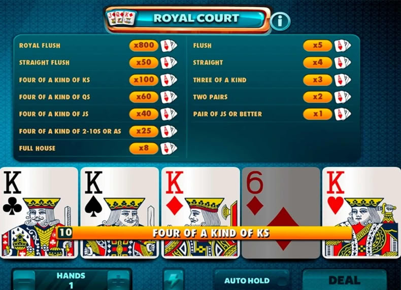 Royal Court game - play for free