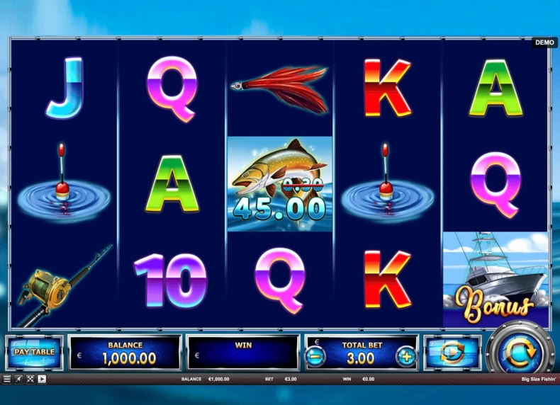 Bigger Size Fishin' game - play for free