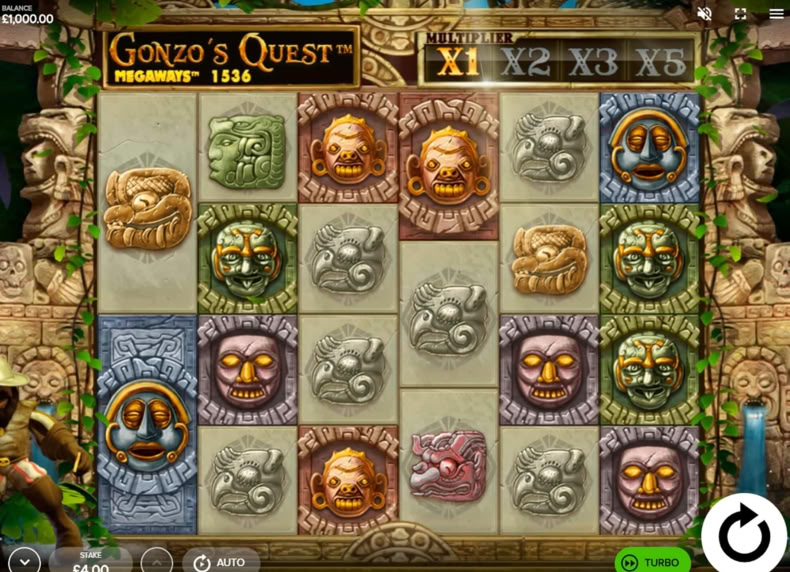 Gonzo's Quest™ Megaways™ game - play for free