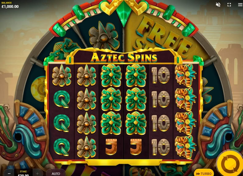 Aztec Spins game - play for free