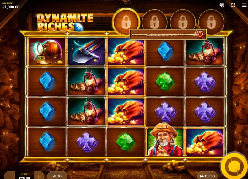 Dynamite Riches game - play for free