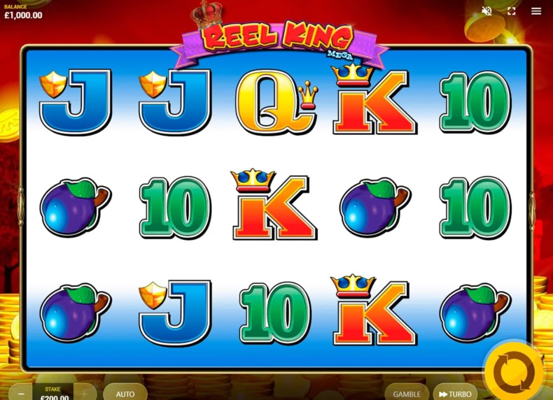 Reel King Mega game - play for free