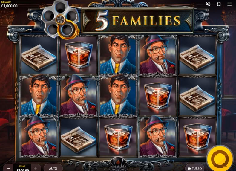 5 Families game - play for free