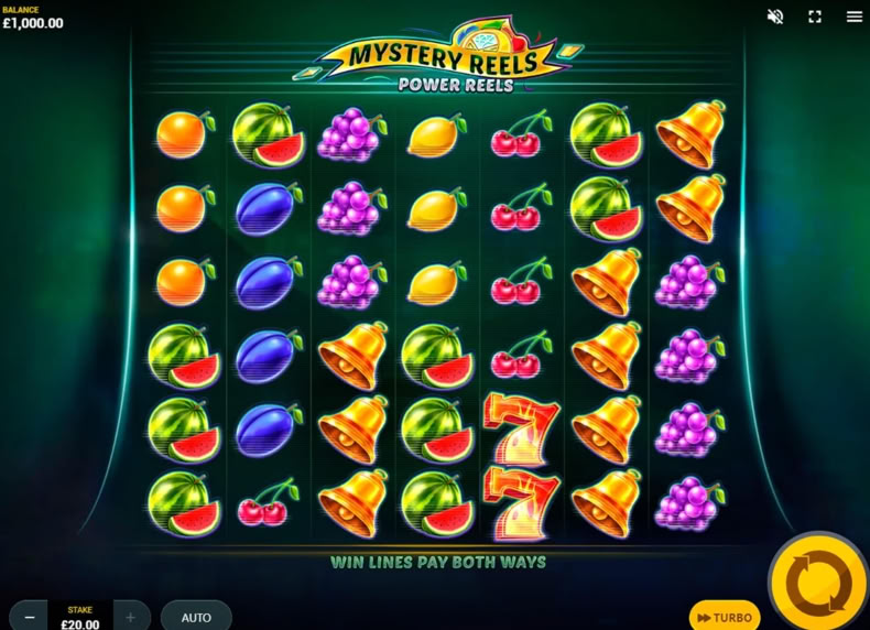 Mystery Reels Power Reels game - play for free