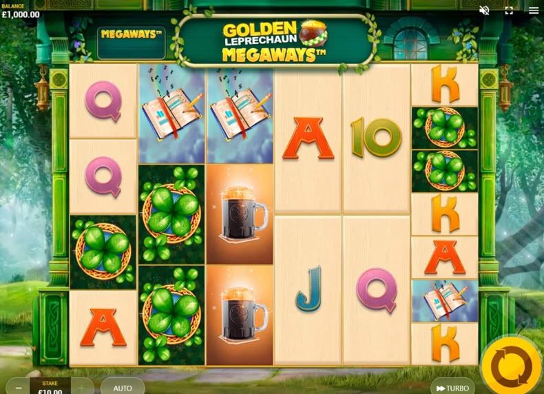 Golden Leprechaun Megaways™ game - play for free