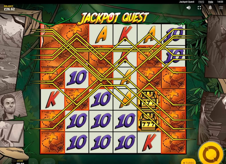 Jackpot Quest game - play for free