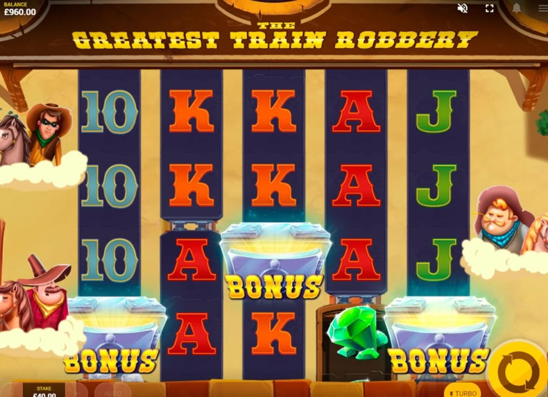 The Greatest Train Robbery game - play for free