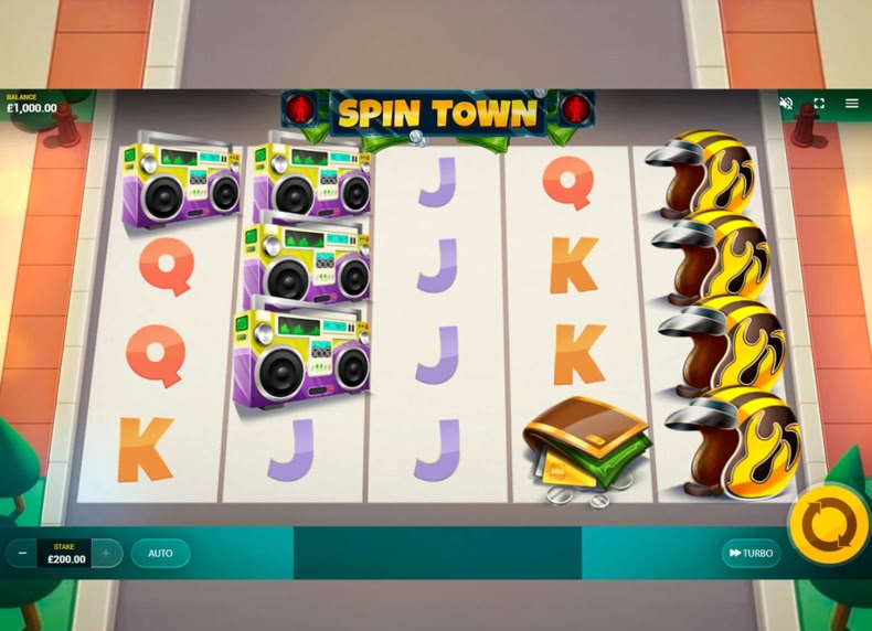 Spin Town game - play for free