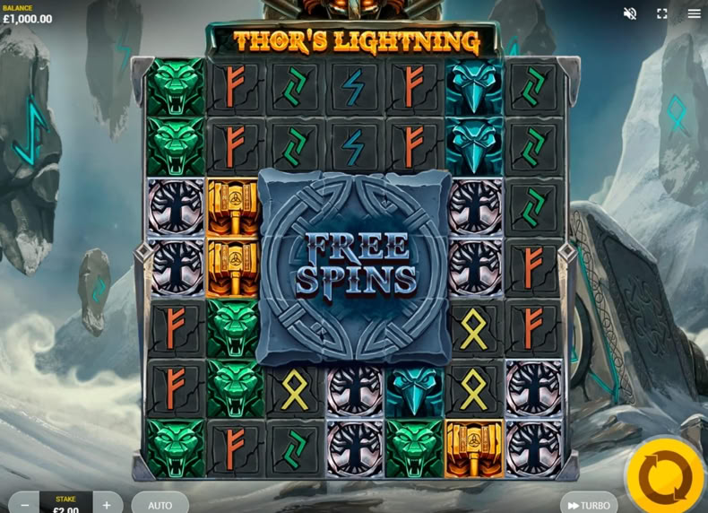 Thor's Lightning game - play for free