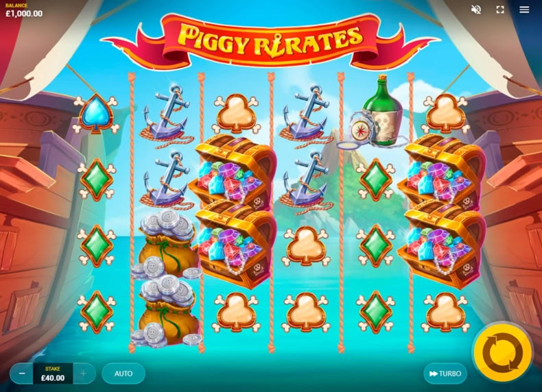 Piggy Pirates game - play for free