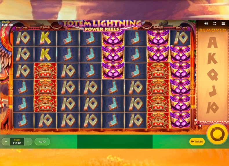 Totem Lightning Power Reels game - play for free