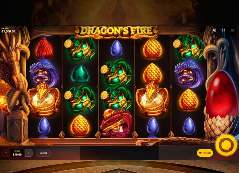 Dragon's Fire game - play for free