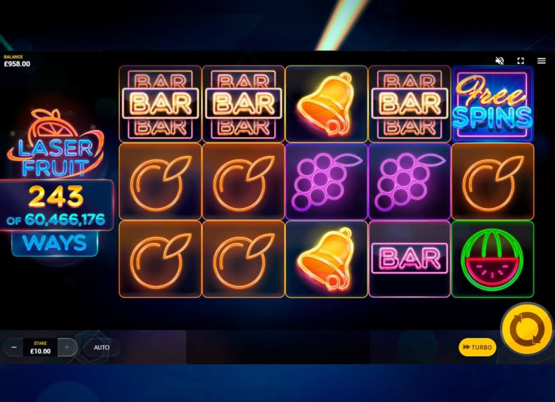 Laser Fruit game - play for free