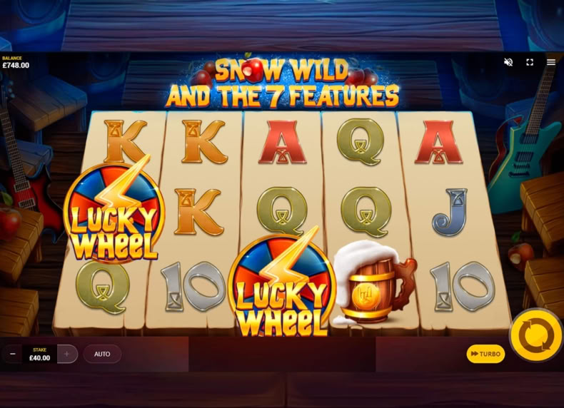 Snow Wild and The 7 Features game - play for free