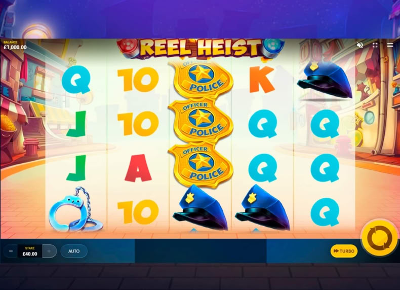 Reel Heist game - play for free