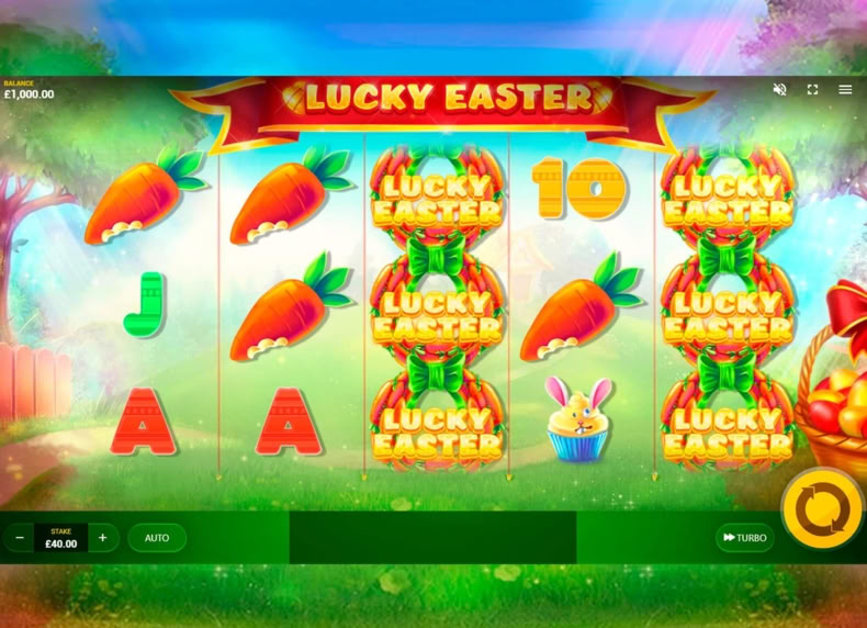 Lucky Easter game - play for free