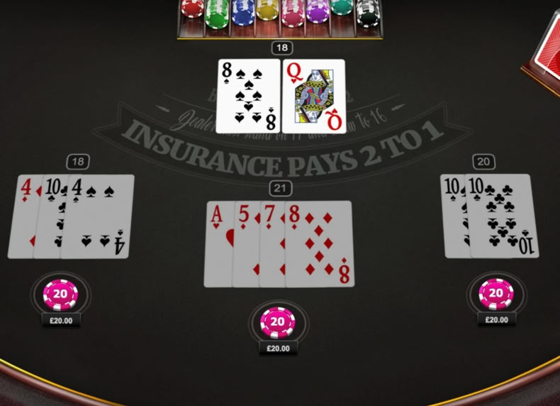 Classic Blackjack game - play for free