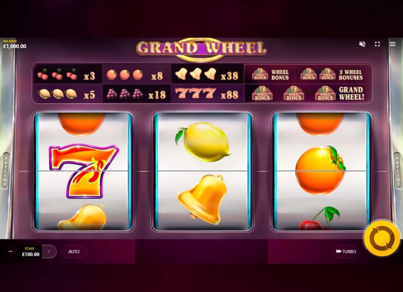 Grand Wheel game - play for free