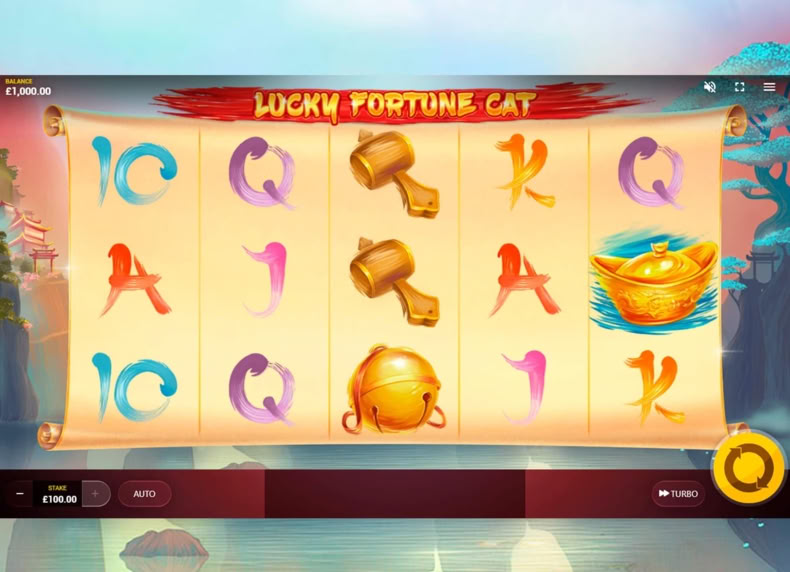 Lucky Fortune Cat game - play for free