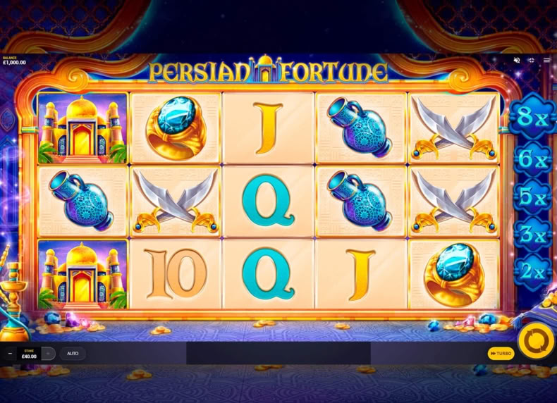 Persian Fortune game - play for free