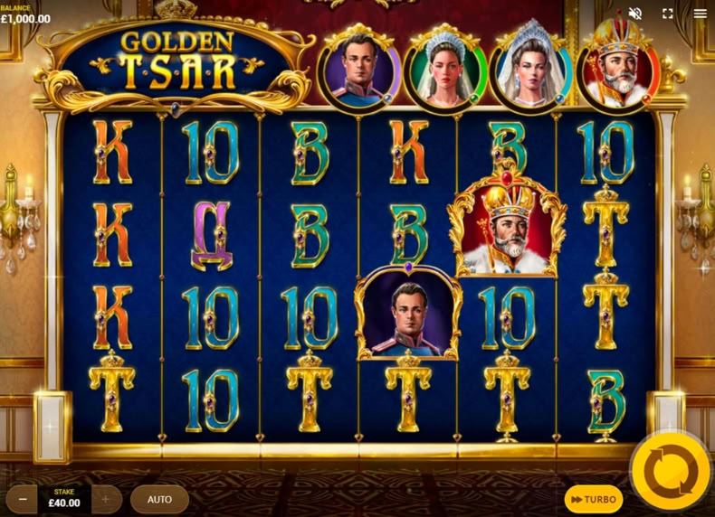 Golden Tsar game - play for free