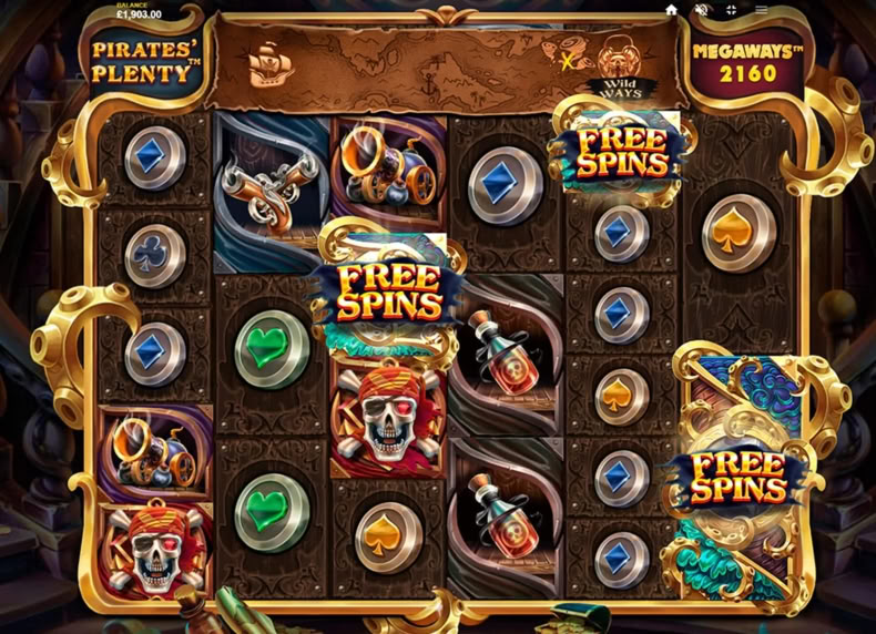 Pirates' Plenty Megaways™ game - play for free