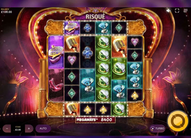 Risque Megaways™ game - play for free