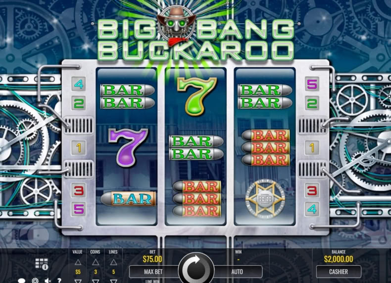 Big Bang Buckaroo game - play for free