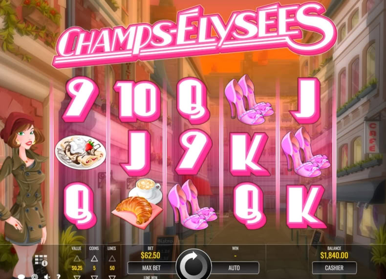 Champs Élysées game - play for free